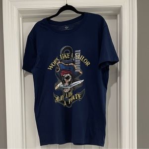 ✨Eight Bells Work Like Sailor,Play Like a Pirate Men Shirt✨